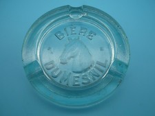 Grand cendrier publicitaire / bière Dumesnil