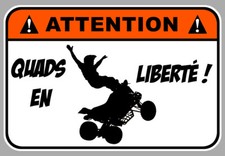 QUAD EN LIBERTE ATTENTION