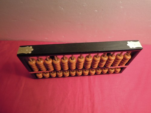 Boulier chinois bois vintage - chinois,