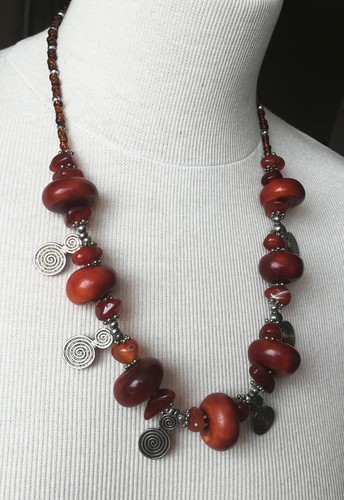 Collier bèrbère ancien - collier,