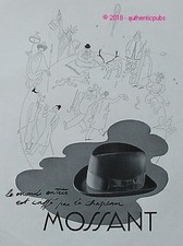PUBLICITE MOSSANT CHAPEAU