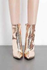 Bottines Bottes Talon Carré