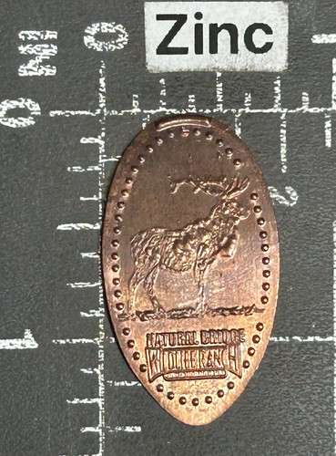 Penny pressé élongé élan - Élongé,
