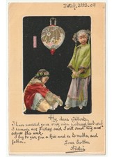 1904 Carte Postale Premières
