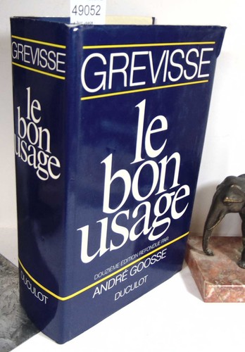 Grevisse bon usage - bon,