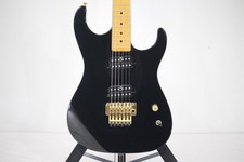 Guitare électrique Washburn SS40 noire années 1990 livraison d'occasion depui...