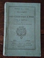 Règlement exercices à pied et à cheval de la gendarmerie, Lavauzelle éd., 1885