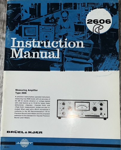 Bruel kjaer instruction - kjaer,