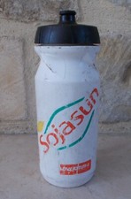 SOJASUN cycles water bottle road bike team cycling Zefal White France