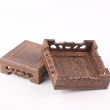  2 Pcs Wooden Display Stand Potence Pour Fleur Base Vase À Fleurs Bois Table