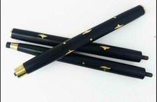 Bâton de marche en bois en laiton vintage à 3 plis uniquement pour poignée...