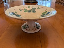 Rare Compotier 19ème modèle Fraise LM&C Creil et Montereau    en très bon état