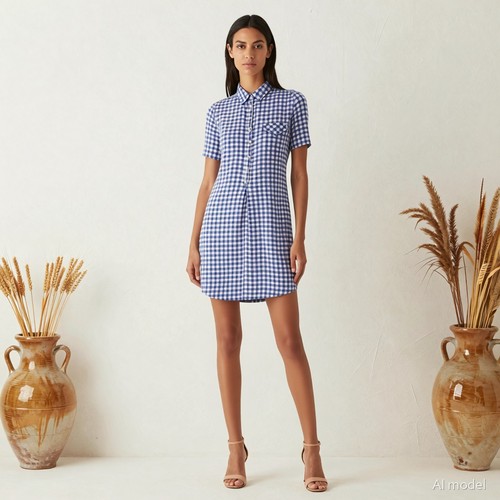 Country preppy robe courte - country,