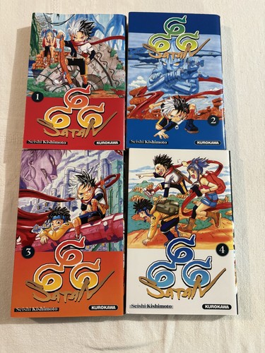 Lot mangas satan 666 - 4,