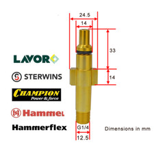 Adaptateur NHP Lavor / Lidl