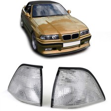2 clignotant avant blanc pour BMW série 3 E36 coupé et cabriolet