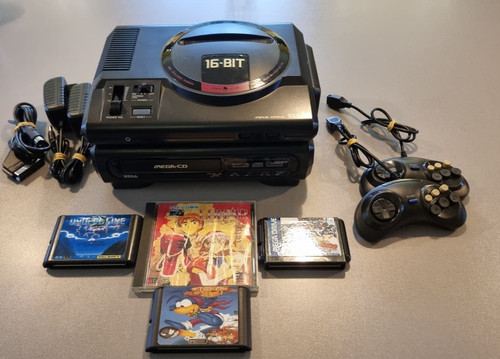 Console sega mega - sega,