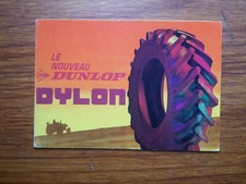 DUNLOP DYLON pneu tracteur  publicité carte postale advert postcard