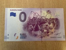 BILLET TOURISTIQUE 0 EURO ZÉRO EURO EUROPA PARK 2019