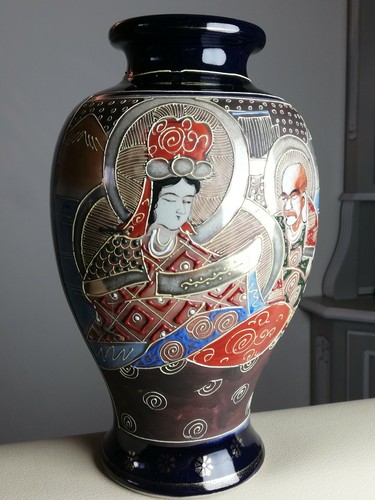 Vase ancien satsuma - vase,