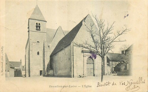 Beaulieu sur loire eglise - beaulieu, l'eglise