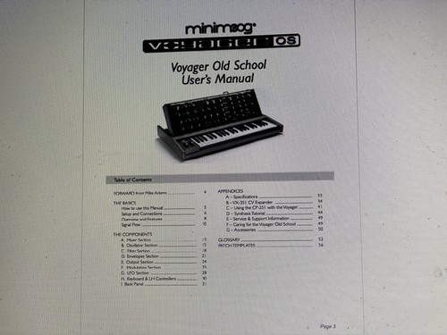 Moog minimoog voyager - moog,