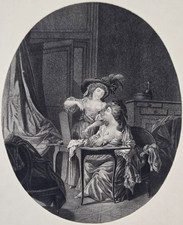 Gravure CURIOSA, 1913 : LA