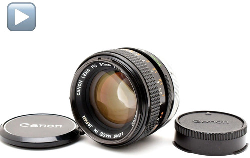 Rare canon 50mm f - 'o', fd