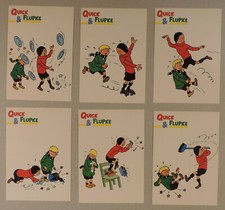 Herge Tintin serie de 6 cartes