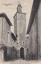 CARTE POSTALE ANCIENNE CPA CRAPONNE-SUR-ARZON LE DONJON OU TOUR CARREE...