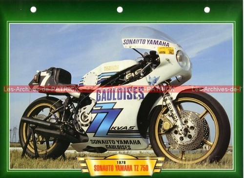 Yamaha 750 sonauto - tz,