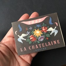 Calendrier miniature 1947 - calendrier,