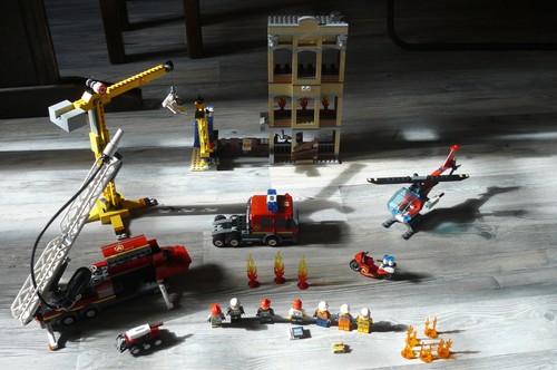 Lego city 60216 les - les, pompiers