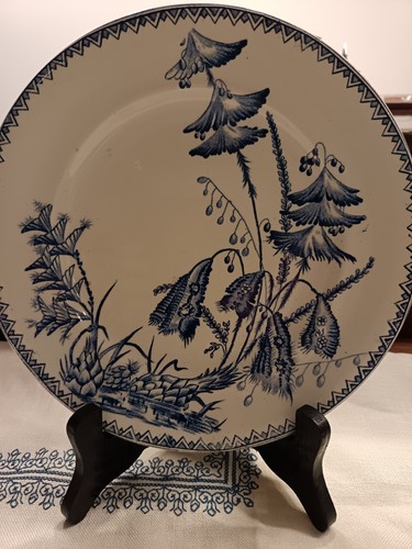 Assiette plate terre fer - terre,