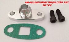 Adaptateur Bride retour huile Turbo DASH10 pour GARRETT  T3 / T4