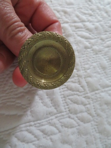 Ancien bouton bronze pour - 1,