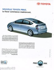 PUBLICITE ADVERTISING 065  2004  TOYOTA  PRIUS propulsion hybride