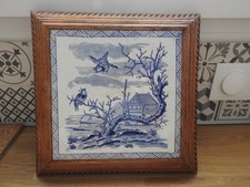 Ancien dessous de plat de cuisine musical Boite à musique Fonctionne