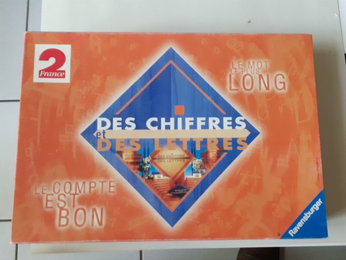 Jeu des chiffres - jeu,