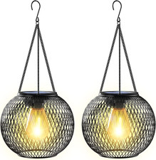 2 Lanternes Solaires Jardin