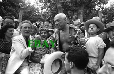 Photographie de JEAN COCTEAU PABLO PICASSO 1957