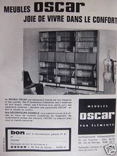 PUBLICITÉ OSCAR MEUBLE PAR
