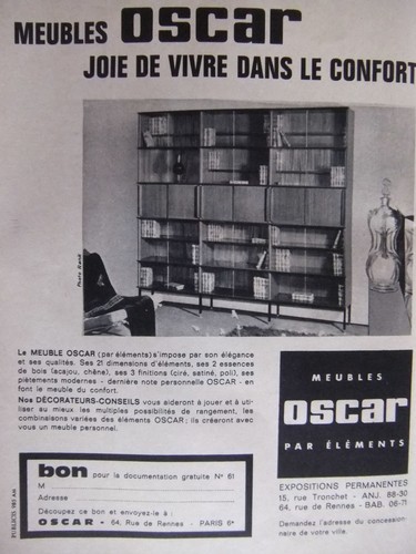 Publicité oscar meuble par - publicitÉ,