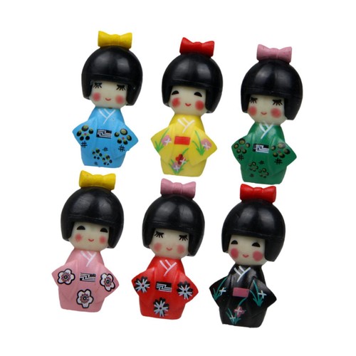 Lot poupées japonaises - lot, 6