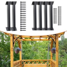 Supports d'angle pour pergola