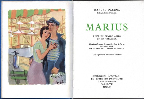 Two marcel pagnol marius - marcel,