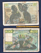 Afrique de L'Ouest 50 Francs T.78 29645 TB