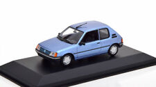 PEUGEOT 205 XR 1990 BLUE METAL
