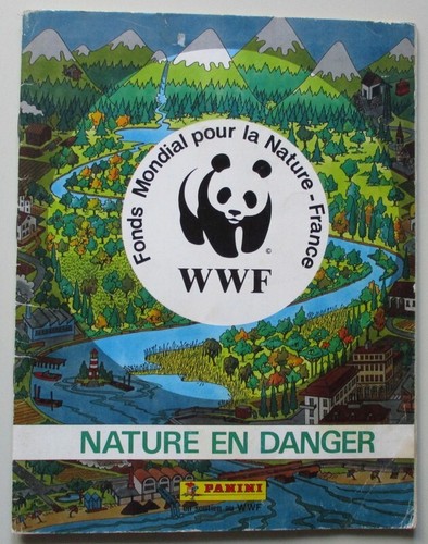 Stickers panini wwf nature - nature, en