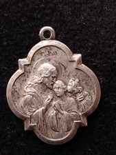 Ancienne médaille religieuse communion italienne